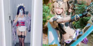 越南二次元美女kuukow原神图包下载